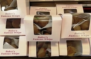 Bakers Famous Whips